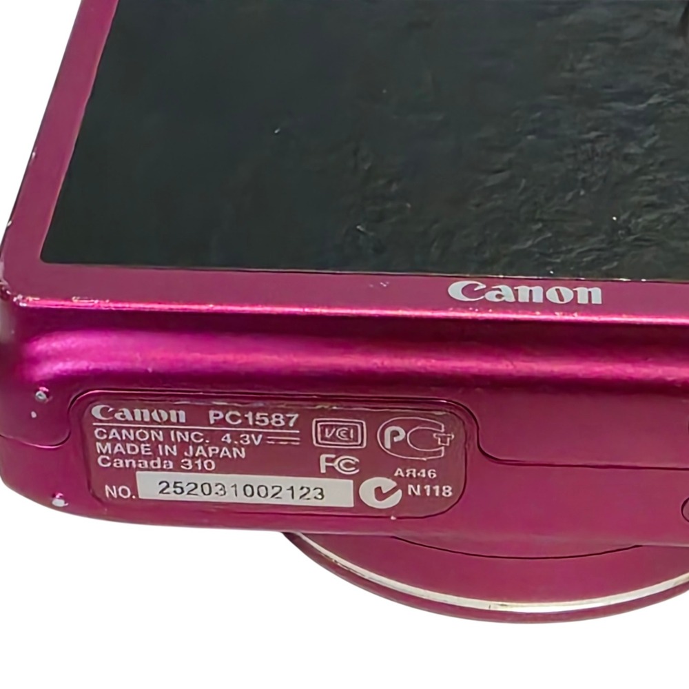 Canon PowerShot SX230 HS 12.1MP Digital Camera PINK Tested Battery Charger Card - Picture 7 of 9
